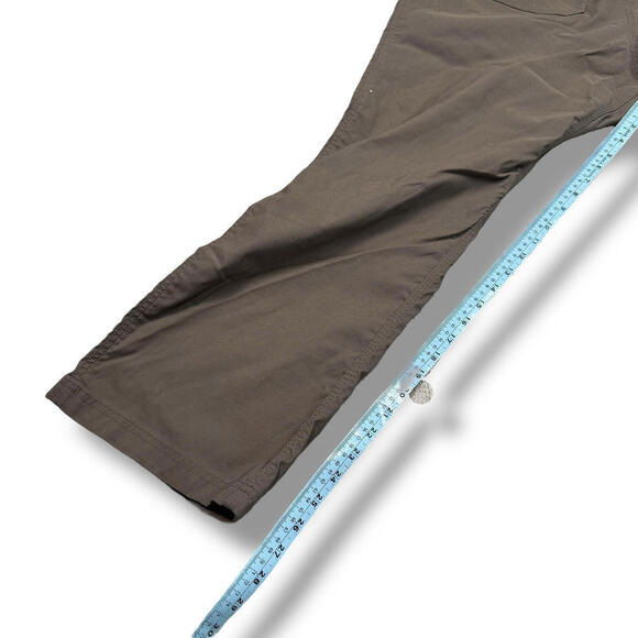 Duluth Trading Flex Dry Work Pants 42x28 Cargo Utility Khaki Relax Outdoor Hike - Picture 9 of 11